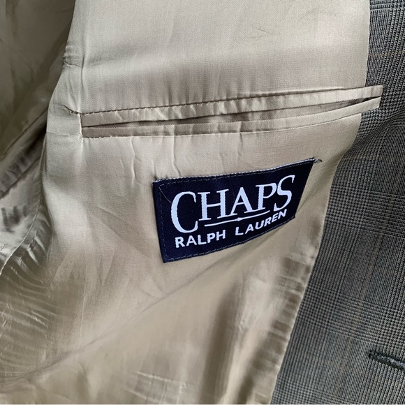 Mens Wool/Cashmere blend Blazer, Chaps Ralph Lauren size 44L - Picture 8 of 11